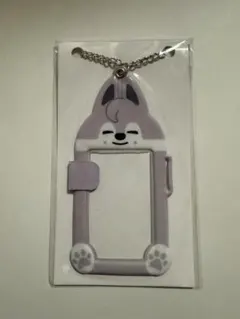 SKZOO ウルフチャン フォトカードキーホルダー