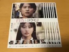 白鳥とコウモリ 映画チラシ 7枚セット