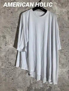 ☘️AMERICAN HOLIC 斜めフレアラインカットチュニック　 半袖のサムネイル
