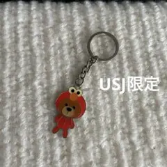 ユニバーサルスタジオジャパン USJ限定 エルモ くまキーホルダー