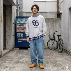 FUBU スウェット Lサイズ ビッグロゴ トレーナー ストリートのサムネイル