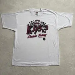 K-95.3 FM Music Team Tシャツ ホワイト