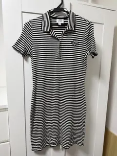 LACOSTE LIVE 半袖ストライプワンピースのサムネイル