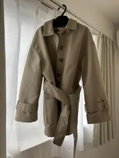 H&M ベージュ トレンチコート XS