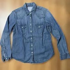 Gap 1969 デニムシャツ Sサイズ インディゴブルー