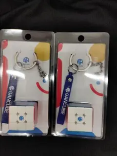 GANCUBE GAN 330 ステッカーレス 3x3 キーホルダー スピードキ