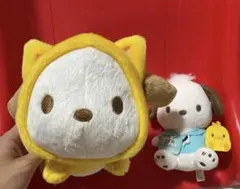 サンリオ　ポチャッコ　ぬいぐるみセット
