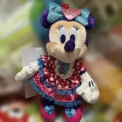 ミニーのファンダーランド　ぬいぐるみバッジ　ミニー