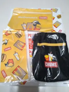 マクドナルド福袋 2023 CHUMS 3点セット