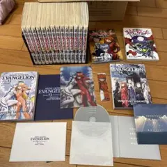 【新世紀エヴァンゲリオン 全14巻セット】プレミアム限定版・専用コミックラック付