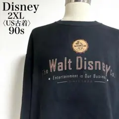 入手困難 90s ディズニー ロシア製 ミッキー スウェット 企業ロゴ アメカジ