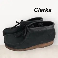 2*2様 Clarks　クラークス　ワラビー　スエード ブラック　UK5 1/2