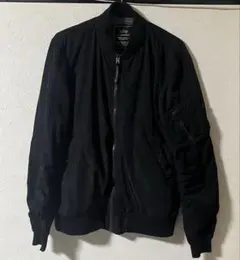 ALPHA ブラック MA-1 フライトジャケット