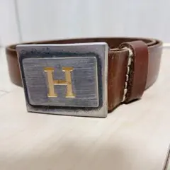 H.R.M ブラウンレザー ベルト　ハリウッドランチマーケット