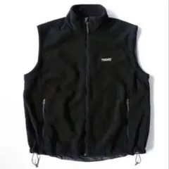 700fill ベスト 700fill リバーシブルベスト フリースベスト ブラック Mサイズ - メルカリ