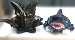 ウルトラ怪獣　ソフビ指人形　ネオバルタン星人＆ゲオザーク　ウルトラマン