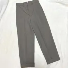 【美品】ビューティフルピープルカジュアルパンツ ウール100%バックル付きのサムネイル