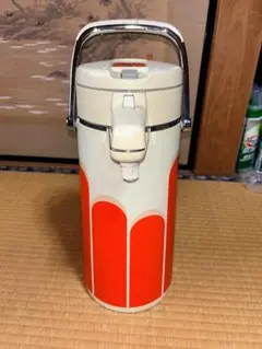象印エアーポット JKP-1900 花柄 昭和レトロ魔法瓶ポット - メルカリ