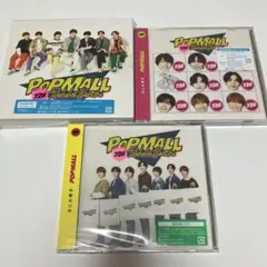 なにわ男子 POPMALL 3形態 初回 通常盤 CD Blu-ray アルバム