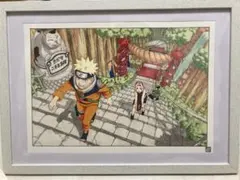 NARUTO ナルト 高精細 カラー原稿 扉絵 イラスト 複製原画 サスケ