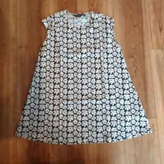 marimekko 花柄ノースリーブワンピース 104/110　ウニッコ