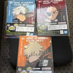 僕のヒーローアカデミア H賞 キャンバス風イラストボード＆ステッカー 一番くじ