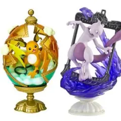 ライチュウ　ミュウツー　リーメント　フィギュア　ポケモン　ポケットモンスター