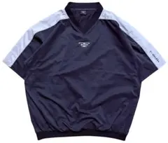 ティーゾイド ミズノ 裏地メッシュ Vネック ウインドブレーカー 半袖 M
