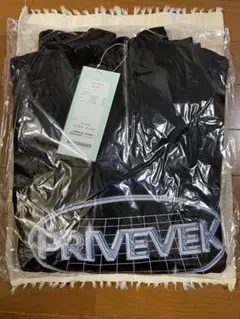 PRIVEVE×かれん　ハーフジップスウェット①