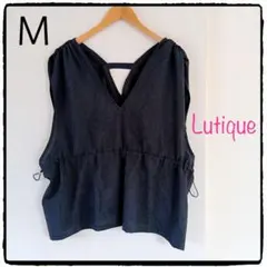 ブラック Vネック ベスト