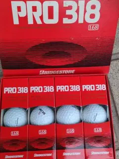 【新品・未使用】ブリジストン「PRO318」ウィルソン ゴルフボール　計18球