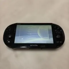 PS Vita PCH-2000 ブラック 動作確認済み 左スティック難あり