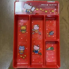 ハローキティ イラスト付きトレー　昭和レトロ