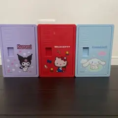 クロミ、ハローキティ、シナモン収納ボックスセット