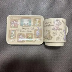新品・未使用東京ディズニーシー　スーベニア　ダッフィー&フレンズ　ミニ皿・コップ