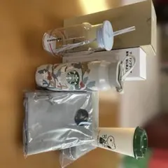 スターバックス 福袋2026 おまけ　スヌーピーとコラボ　リューザブルカップ