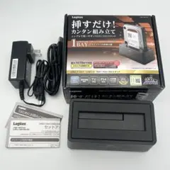 Logitec LGB-18STU3 1ベイHDD/SSDスタンド