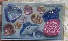 GiGO ミニちゅる　シール うるちゅる　ポップシール mini 海の中　新品