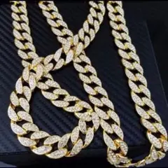 新品　18金 K18仕上げ 喜平ネックレス　ゴールド　高級　マイアミチェーン