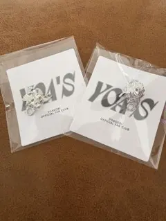 YOASOBI 会員継続特典 オリジナルチャーム 2個セット - メルカリ