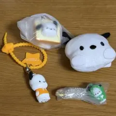 ポチャッコ ガチャガチャ・食玩4点セット