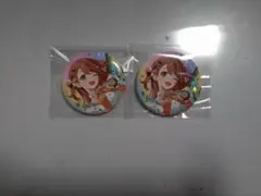 プロセカ花里みのり5th感謝祭ホログラム缶バッジ2枚セット