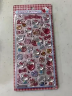 新品✴︎ボンボンドロップシール✴︎サンリオ✴︎ハローキティ✴︎第二弾✴︎赤キティ✴︎正規品
