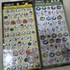 PEANUTS BONBON DROP mini シール2枚セット