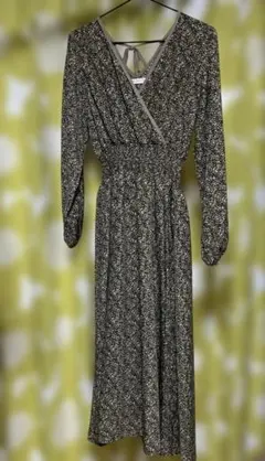 Ray Cassin 後ろリボンカシュクールワンピース