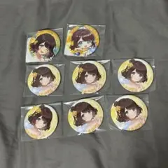 にじさんじ HANA・BIYORI あやかき 司賀りこ 等身缶バッジ9個セット