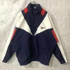 reebok リーボック ナイロンジャケット ビッグベクター L