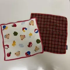 ファミリア familiar ハンカチ タオル 2枚セット