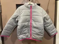 セール　クレイジーエイト　新品　肉厚パイピング中綿ジャケット　グレー　110