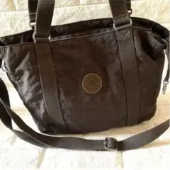 Kipling 2wayショルダーバッグ ブラウンのサムネイル